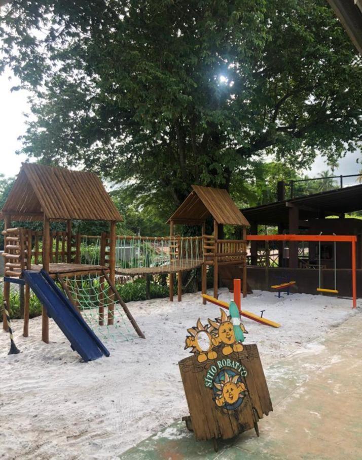 Sitio Robatto Ecopousada Camacari Bagian luar foto